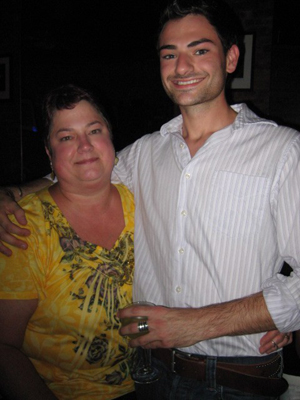 ARCS volunteer Christine and her son Matt