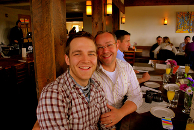 patrick_stephan Patrick Decker and Stephan Hengst of BigGayHudsonValley.com