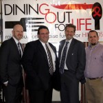 HVCS' J. Dewey, New York Hospitality Group's Peter Giannini, NYHG's David Pellon, and HVCS' Anthony Accomando