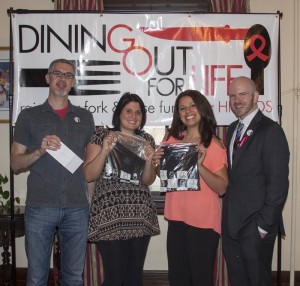 Richard, Nicole and Angela won prizes at the DOFL Westchester kick-off.