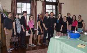 The cast of "Rent: School Edition" sang "Seasons of Love" at our kickoff.