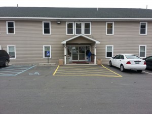 The front of our new office in Monticello