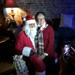 Santa hands out gifts to HVCS donors