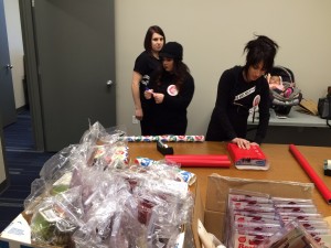 MAC Cosmetics volunteers at our Poughkeepsie office