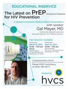 the Latest on PrEP: Educational Inservices 2015