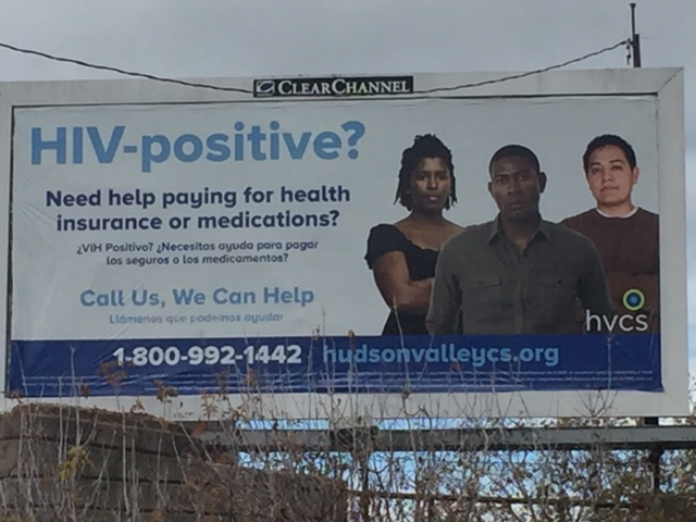 HVCS' Medical Benefits Specialists billboard in Kingston
