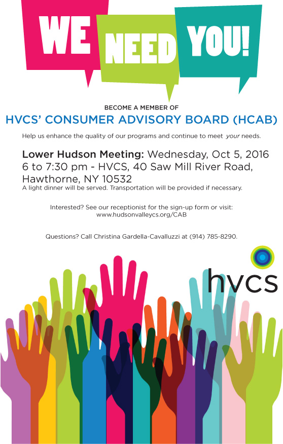 Lower Hudson CAB meeting on October 5