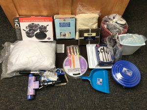 Contents of a standard housing starter kit