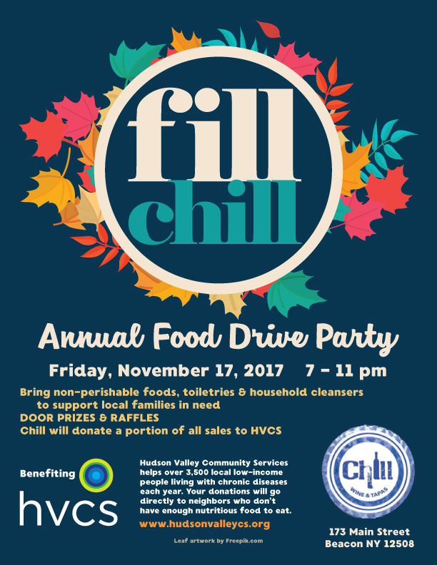 Fill Chill Annual Food Drive Party