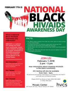 National Black HIV/AIDS Awareness Day 2018