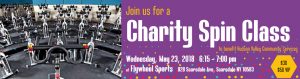 Charity Spin Class on May 23