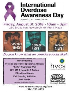 International Overdose Awareness Day in Newburgh