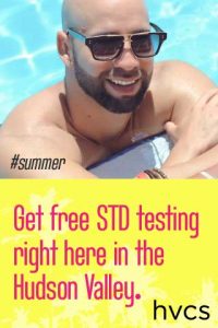 Free STD testing right here in the Hudson Valley