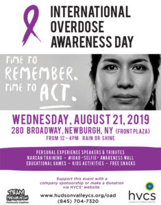 International Overdose Awareness Day 2019