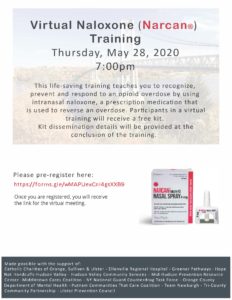 Regional Naloxone Training Flyer FINAL