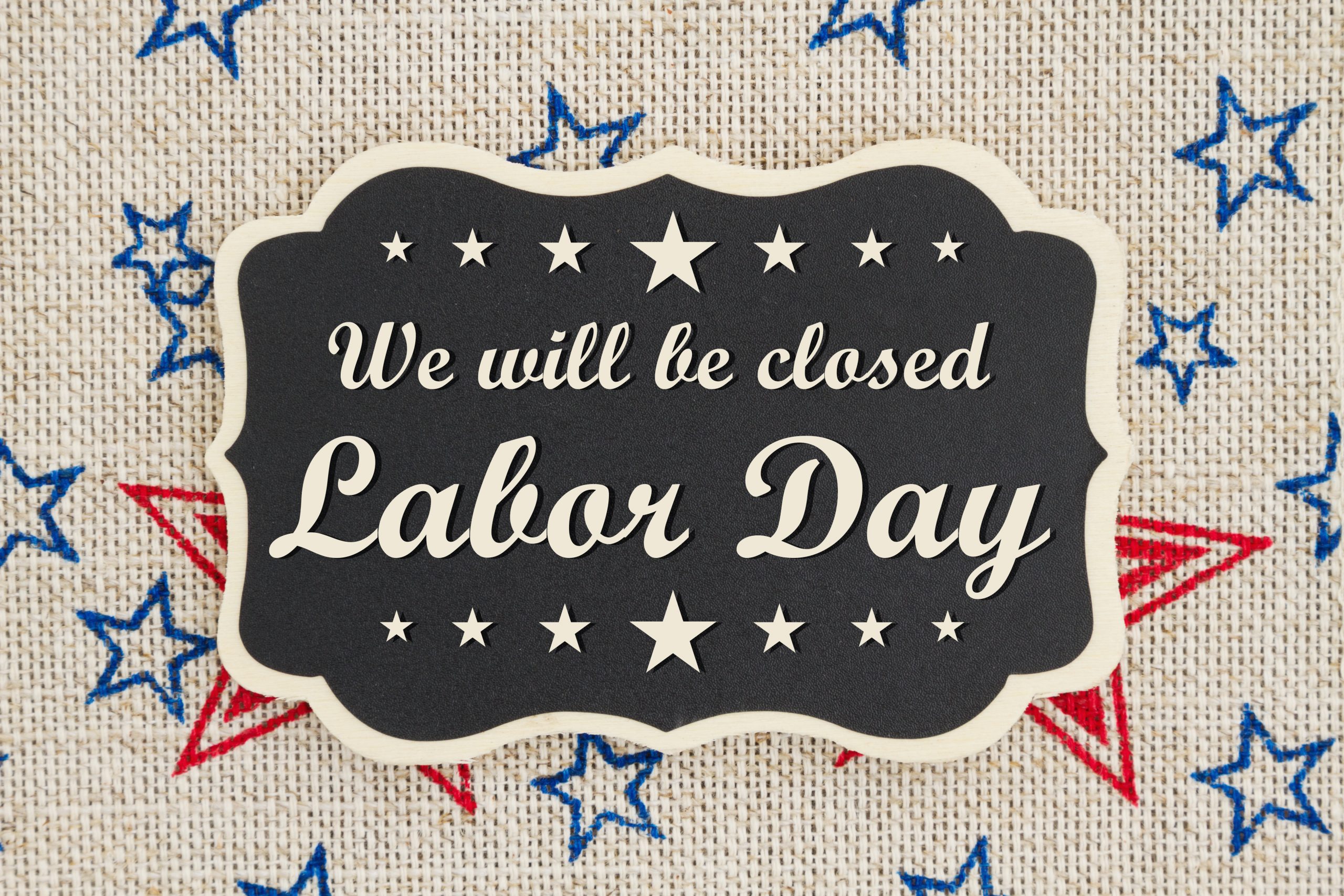 Labor Day, offices closed