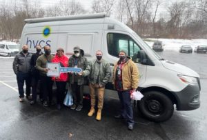 Street outreach team in Westchester gets a new van.