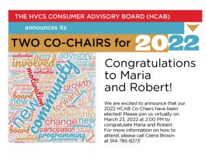 Join us for a virtual introduction to our two new Consumer Advisory Board cochairs.