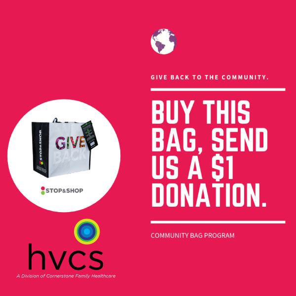 HVCS is the July recipient of the Stop & Shop Tarrytown Community Bags Program